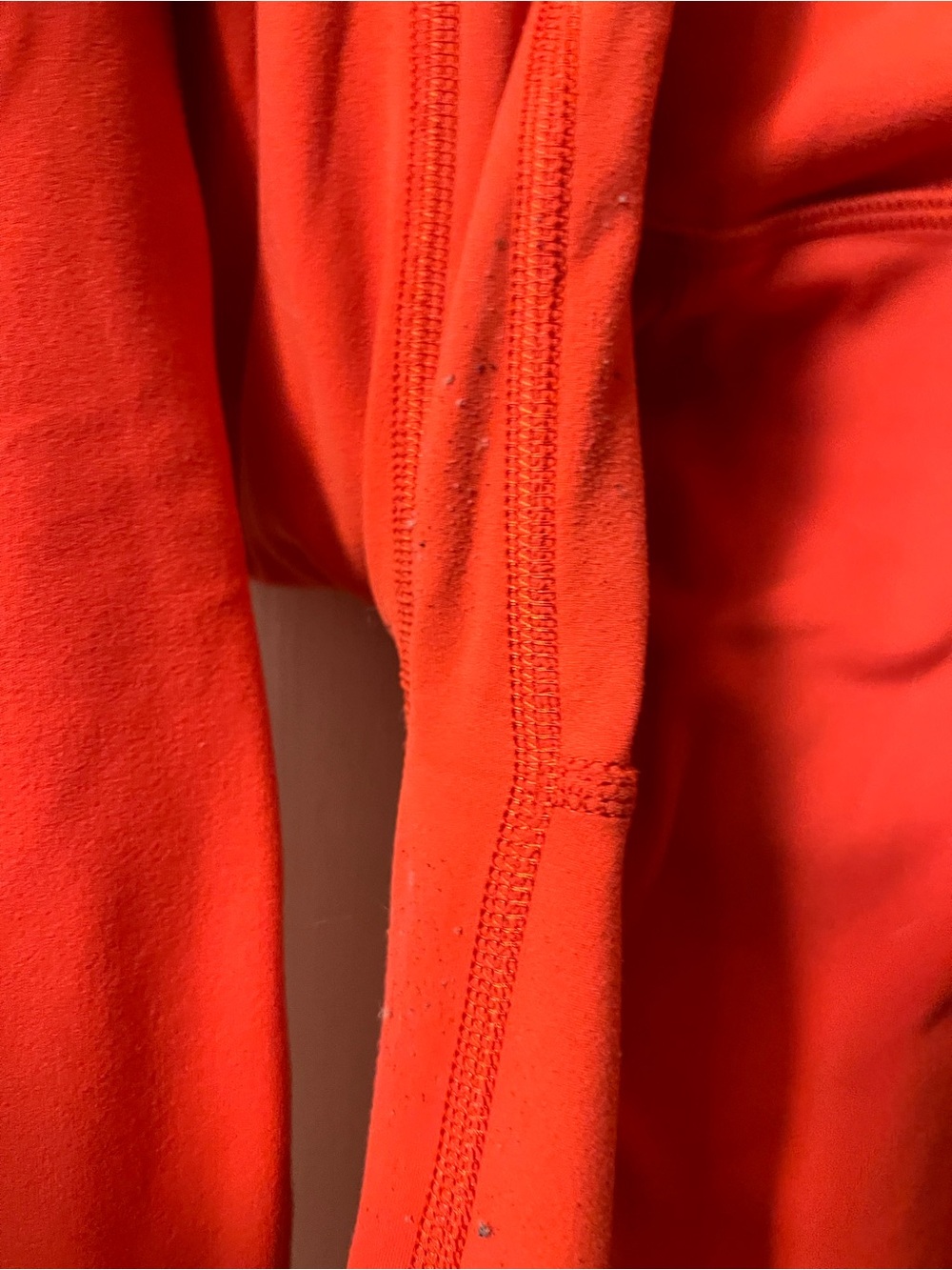 Lululemon Double Align Burnt Orange Leggings - Picture 3 of 4